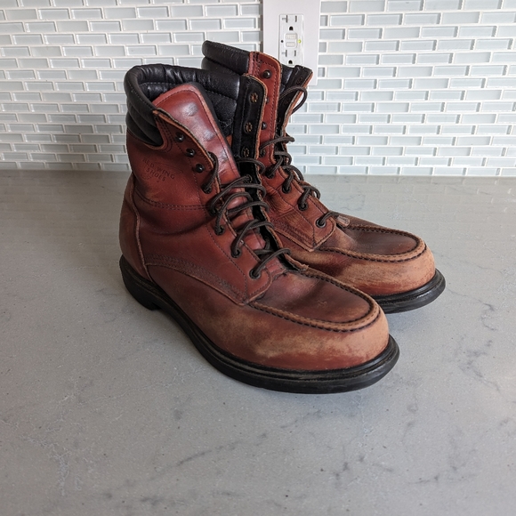 Red Wing Moc Toe Boot Sz 11.5 Style 402 - Picture 2 of 15